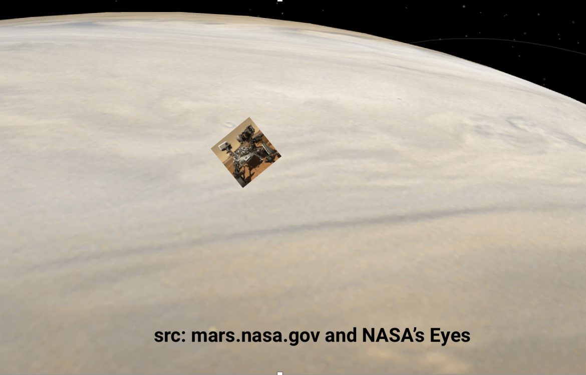Mars Rover at Jupiter
