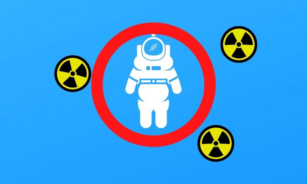 A good spacesuit should block radiation